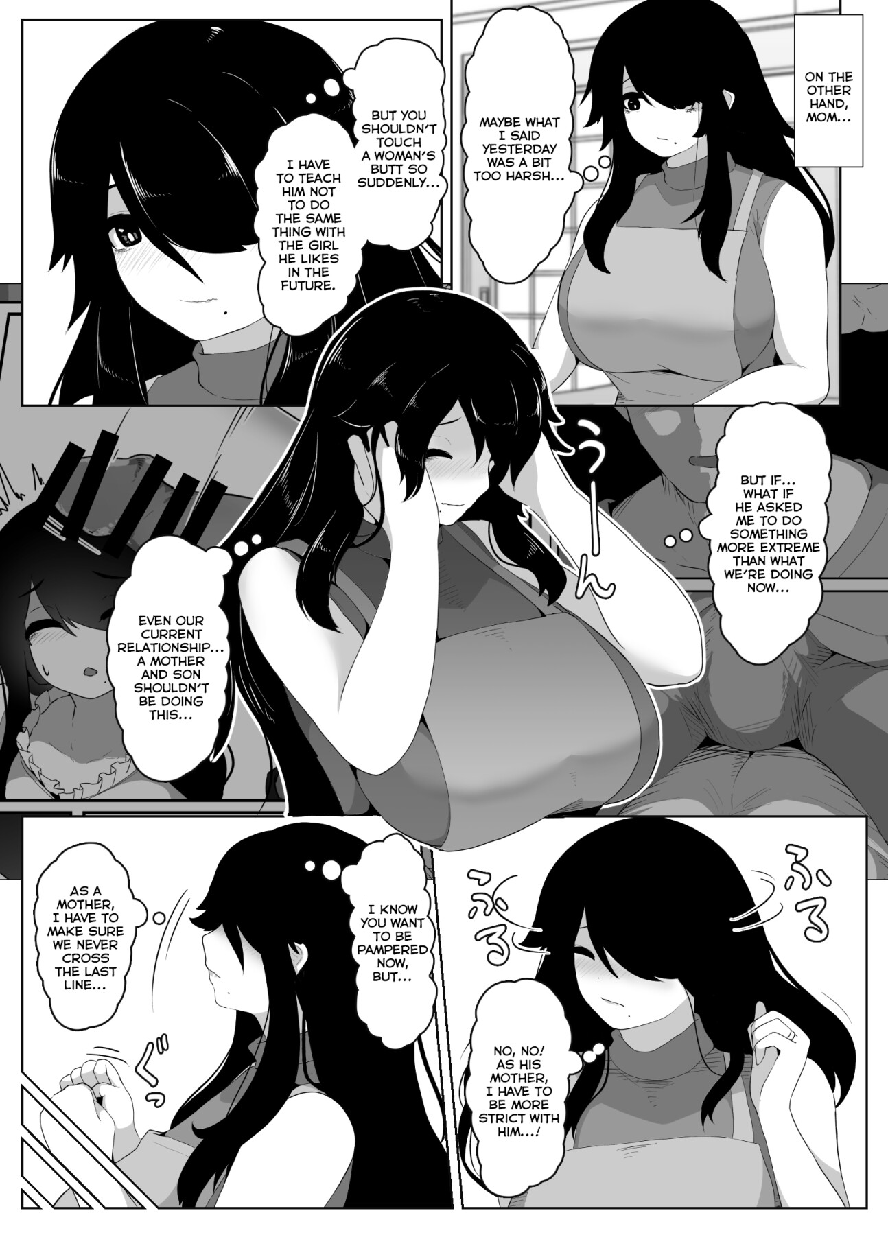 Hentai Manga Comic-Good Night, Mom I-Read-88